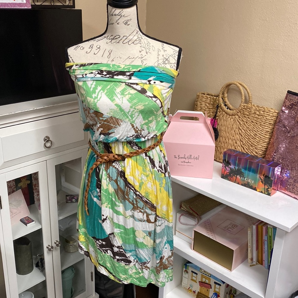 XOXO Strapless Dress